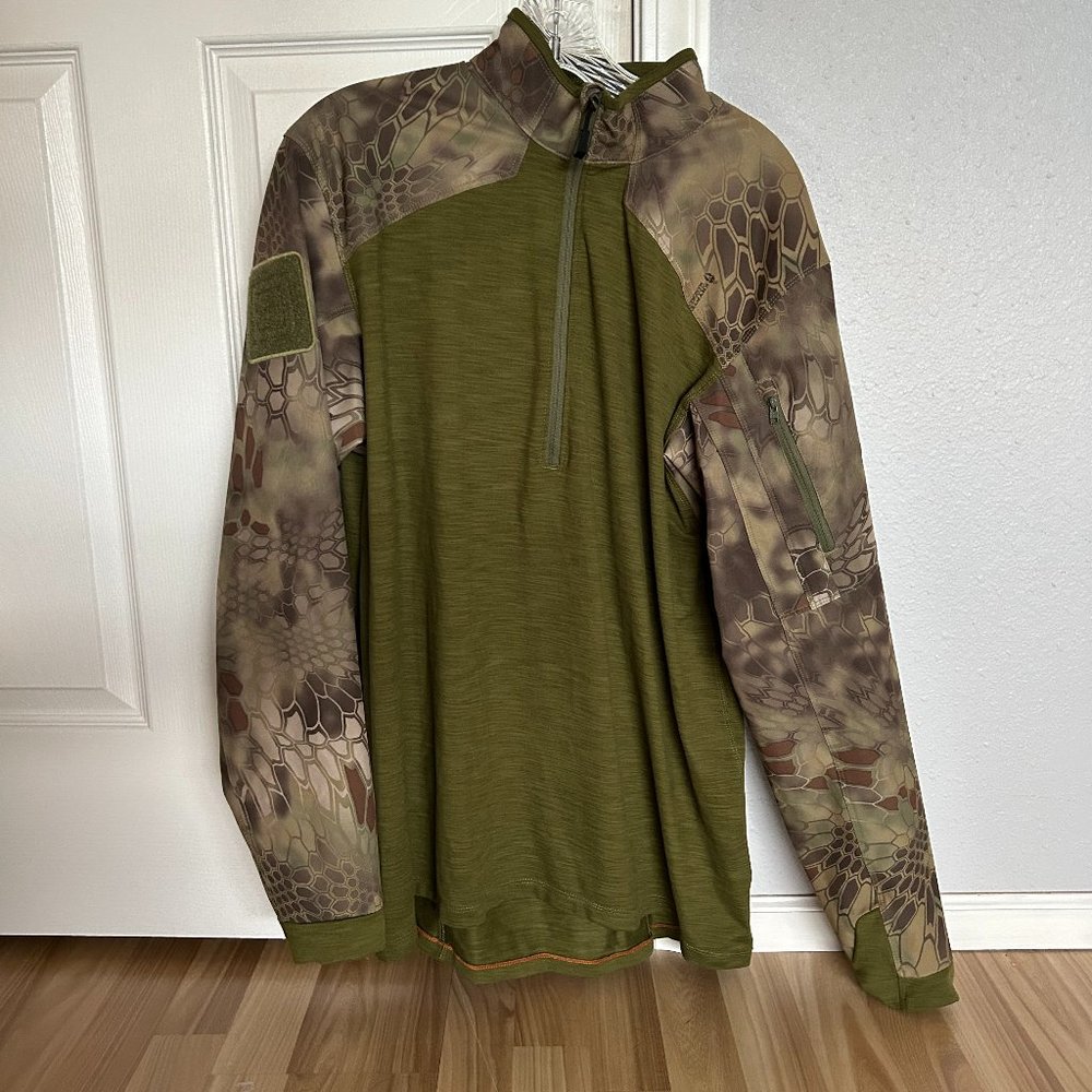5.11 Men's Rapid Half Zip Kryptek Mandrake